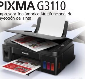 Multifuncional de inyección de tinta  CANON G3110